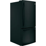 GE Black BOTTOM-FREEZER REFRIGERATOR (20.9 CU. FT.) - GBE21AGKBB