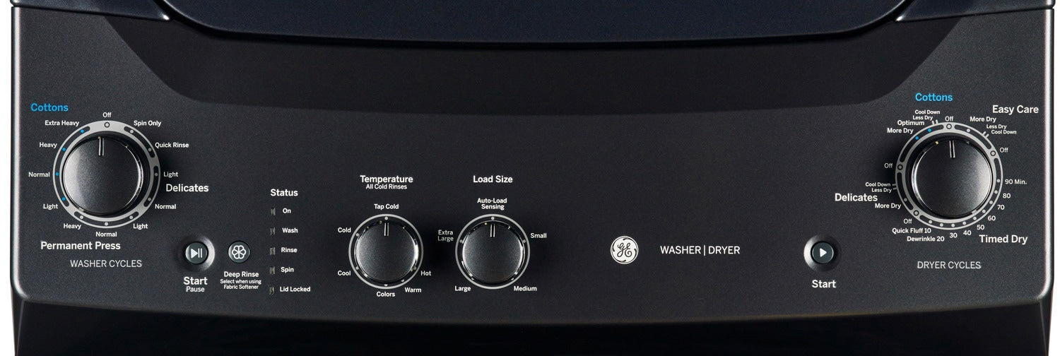 GE Diamond Grey Electric Laundry Centre - GUD37ESMMDG