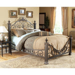 Talon 3-Piece Queen Bed - Gilded Slate