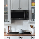 Frigidaire Gallery Black Stainless Steel Over-The-Range Microwave (1.7 Cu. Ft.) - CGMV176NTD