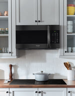 Frigidaire Gallery Black Stainless Steel Over-The-Range Microwave (1.7 Cu. Ft.) - CGMV176NTD