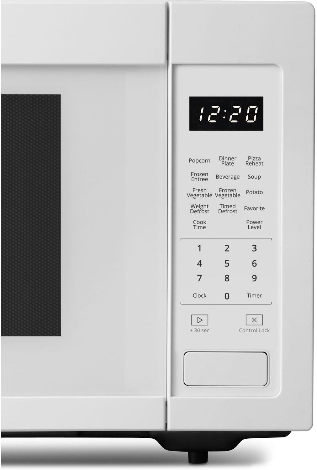 Whirlpool White Countertop Microwave (1.6 Cu. Ft.) - YWMC30516HW