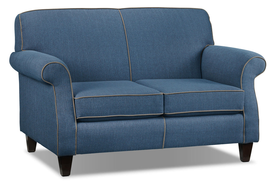 Aristo Loveseat - Blue