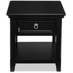 Turner End Table - Black