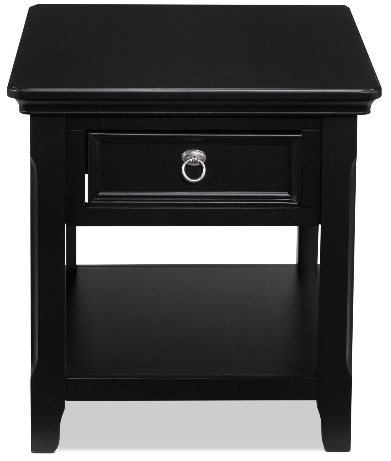 Turner End Table - Black