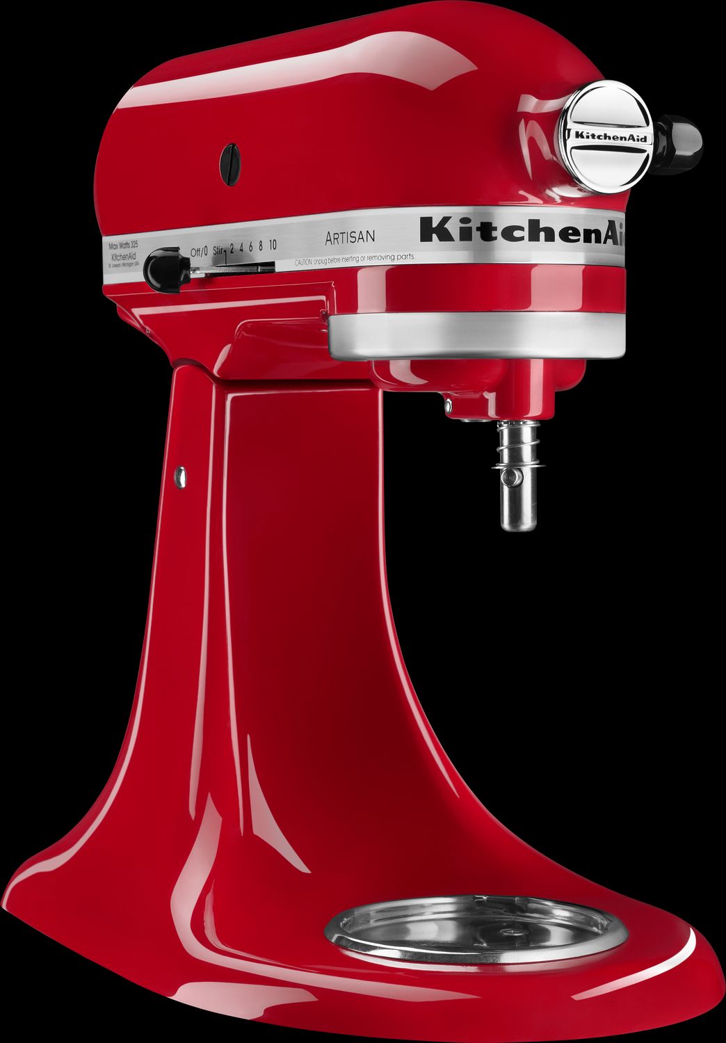 KitchenAid KSM150PSER Artisan Empire Red 5-Quart Tilt-Head Stand Mixer +  Reviews, Crate & Barrel Canada