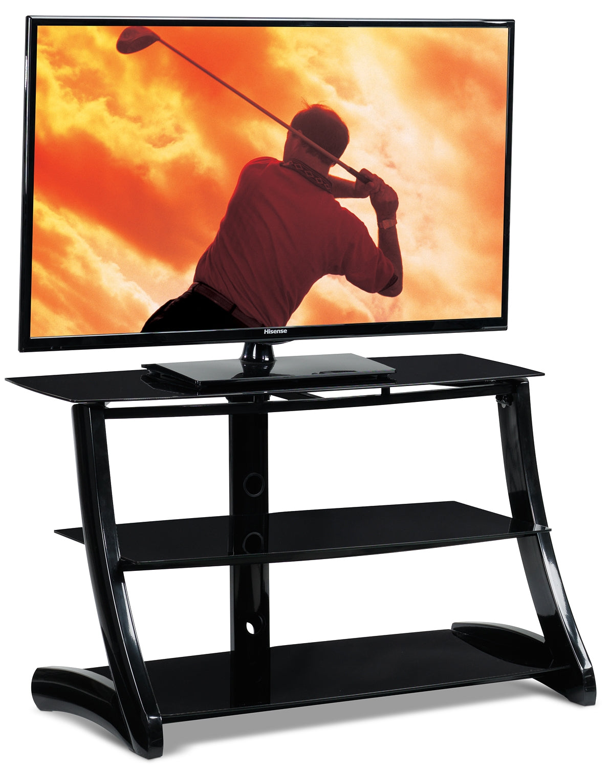 Burke 40" TV Stand - Black