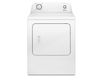 Amana White Gas Dryer (6.5 Cu. Ft.) - NGD4655EW