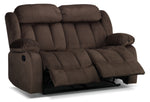 Alabama Reclining Loveseat - Deep Brown