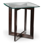 Neera End Table - Chocolate