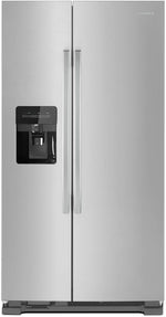 Amana 33.1” 21.4 Cu. Ft. Stainless Steel Side-by-Side Refrigerator - ASI2175GRS
