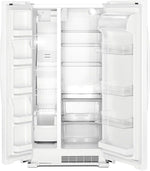 Whirlpool 33.13" 22 Cu. Ft. White Side-by-Side Refrigerator - WRS312SNHW