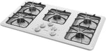 Amana White 36" Gas Cooktop - AGC6356KFW