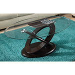 Atomic 48" Coffee Table - Brown Cherry