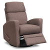 Nina Swivel Glider Recliner - Brown