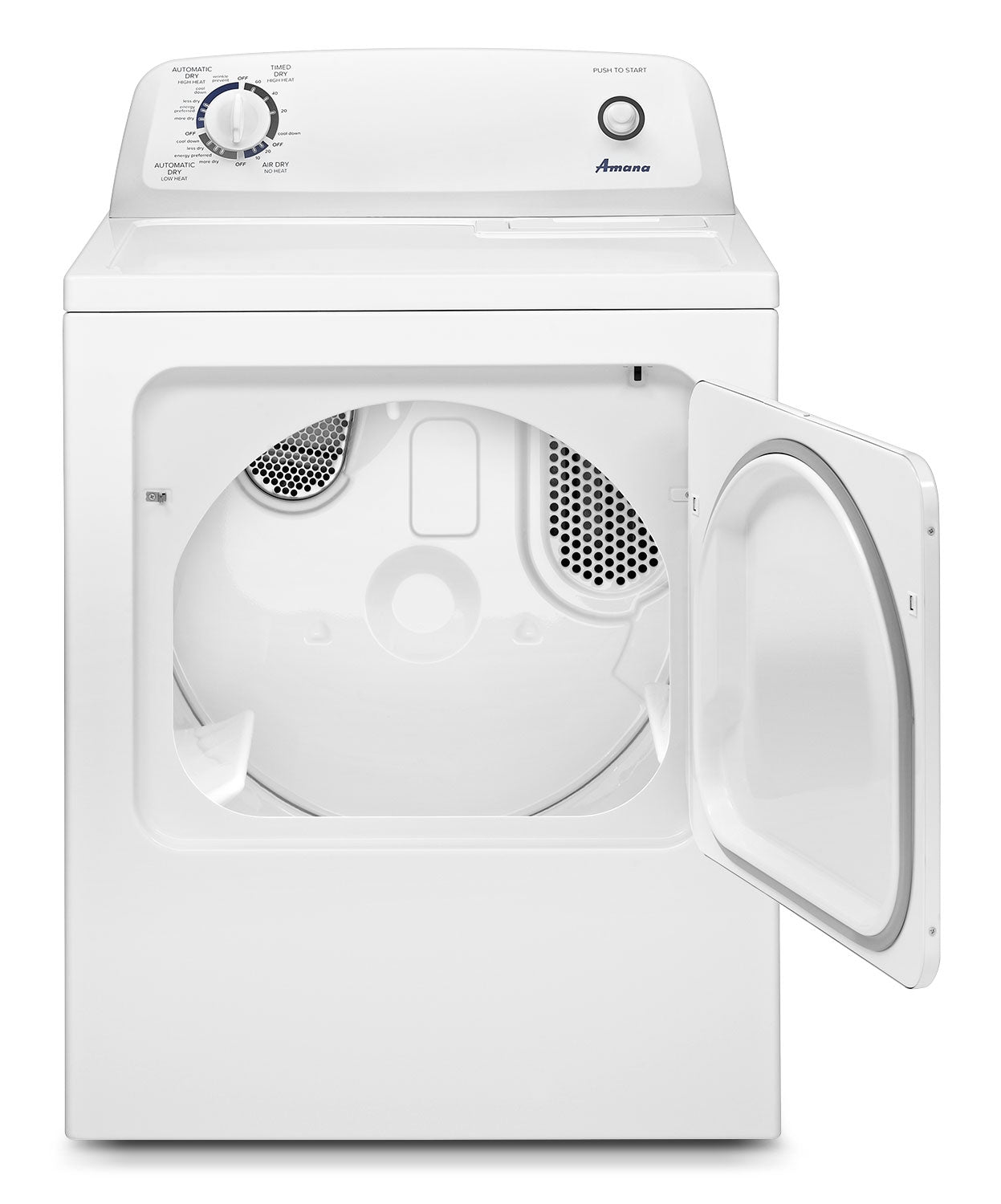 Amana White Electric Dryer (6.5 Cu. Ft.) - YNED4655EW