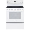 GE White Freestanding Electric Range (5.0 Cu. Ft.) - JCB630DKWW