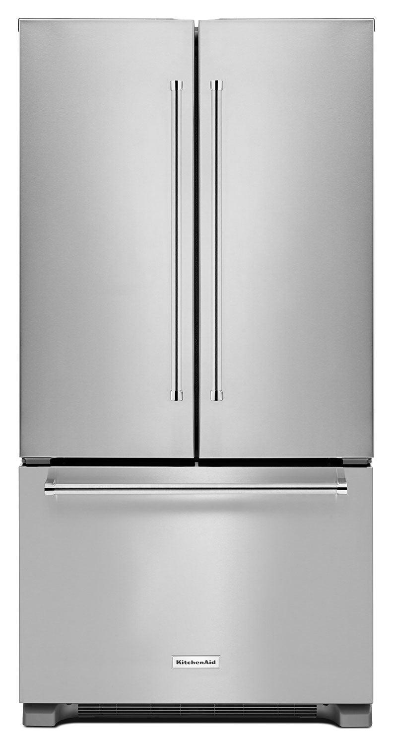 KitchenAid Stainless Steel French Door Refrigerator (21 Cu. Ft.)  - KRFC302ESS