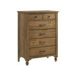 Highland 5 Drawer Chest - Sand Dune