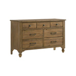 Highland 7 Drawer Dresser - Sand Dune