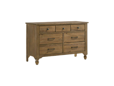Highland 7 Drawer Dresser - Sand Dune