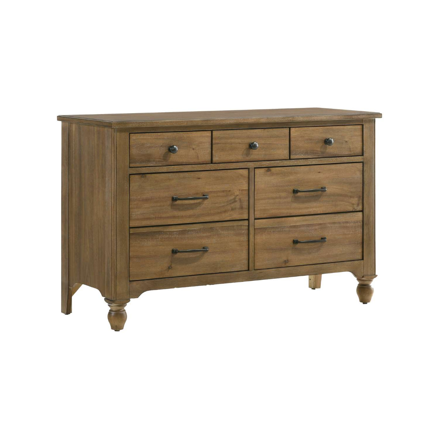 Highland 7 Drawer Dresser - Sand Dune