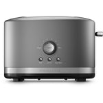 KitchenAid Contour Silver 2-Slice Toaster with High-Lift Lever - KMT2116CU