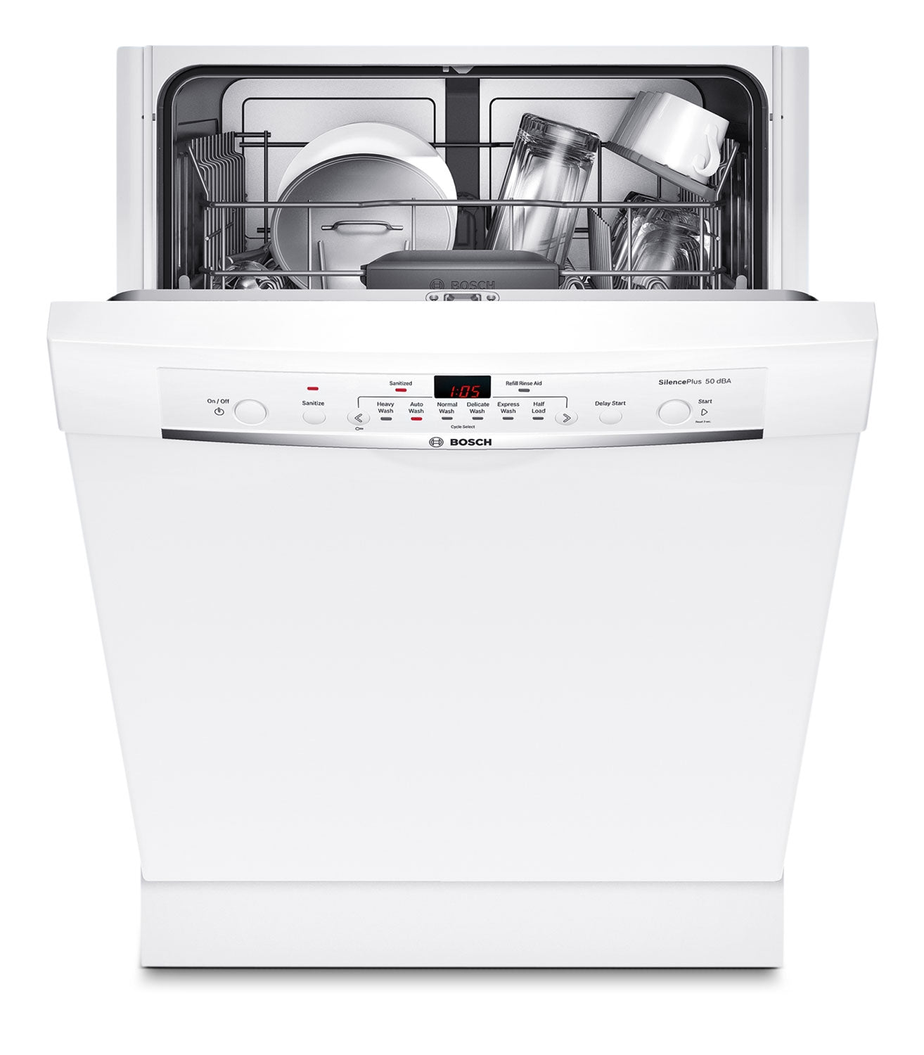 Bosch White 24" Dishwasher - SHE3AR72UC
