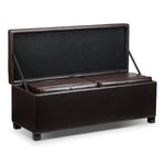 Paloma 3-Piece Ottoman - Chocolate