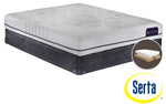 Serta iComfort Eco Levity Firm King Mattress and Split Boxspring Set