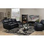 Santorini Power Reclining Sofa - Black
