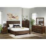 Birmingham 6-Piece Queen Bedroom Package - Dark Oak
