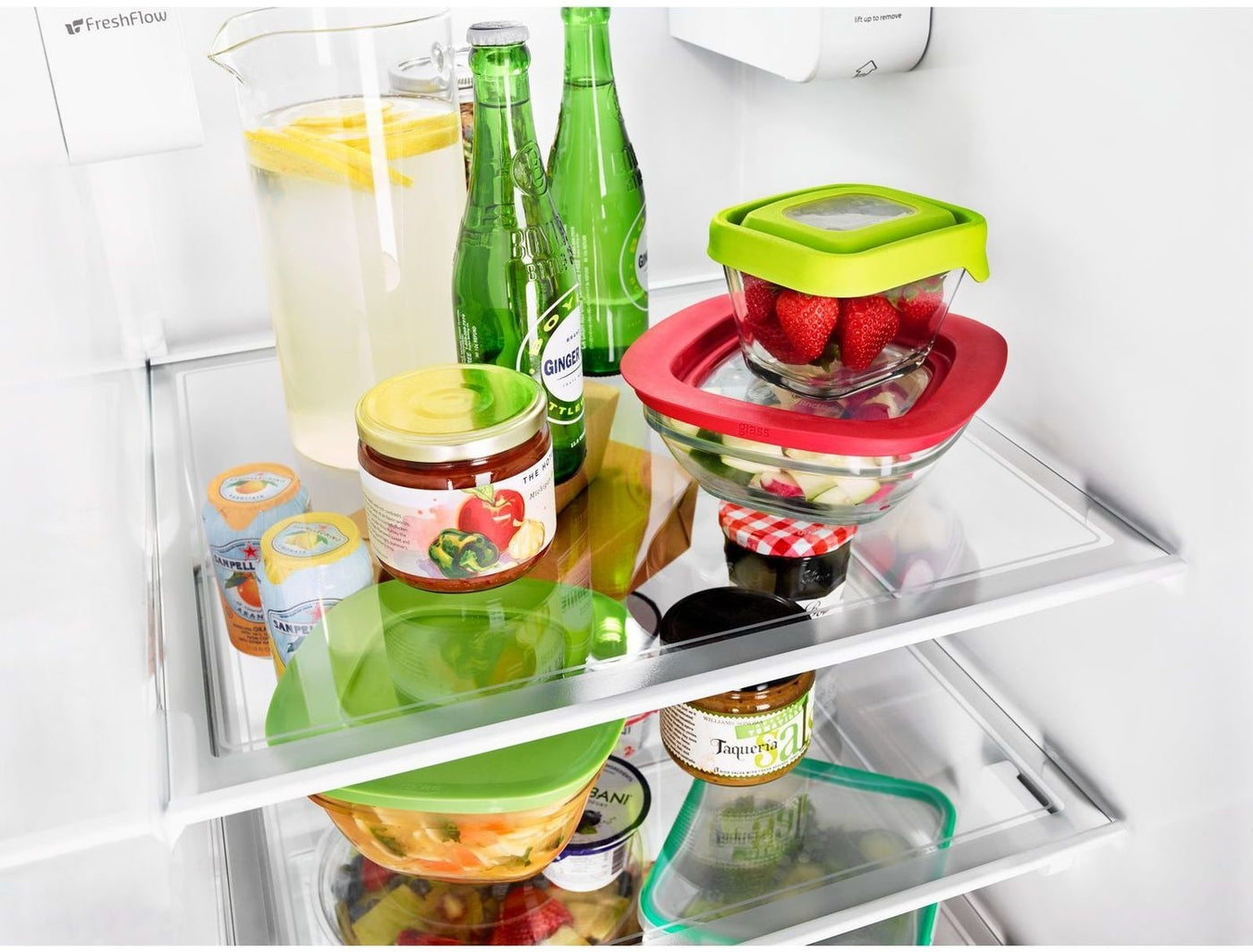 Whirlpool Stainless Steel Counter-Depth Side-by-Side Refrigerator (21 Cu. Ft.) - WRS571CIHZ