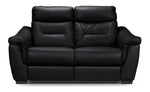 Ralston Power Reclining Loveseat - Black