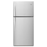 Whirlpool Monochromatic Stainless Steel Top-Freezer Refrigerator (19.2 Cu. Ft.) - WRT519SZDM