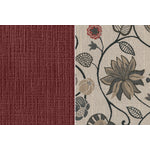 Agnes Sofa and Loveseat Set - Merlot