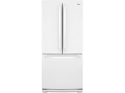 Whirlpool White French Door Refrigerator (20 Cu. Ft.) - WRF560SFHW