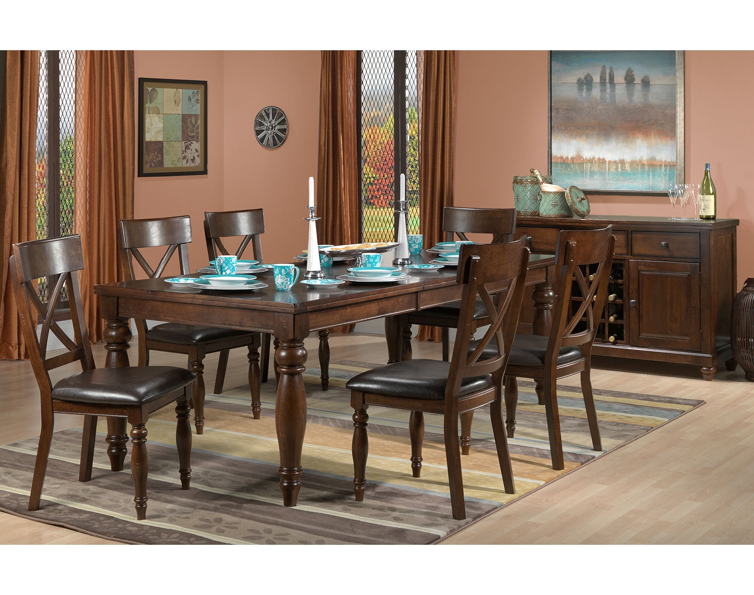 Kingstown Side Chair - Chocolate