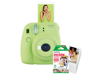 Fujifilm Instax Mini 9 Instant Camera - Lime Green