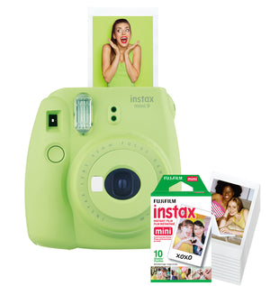 Fujifilm Instax Mini 9 Instant Camera - Lime Green