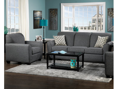 Ashby 2 Pc. Living Room Package w/ Chair - Grey
