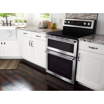 Maytag Stainless Steel Freestanding Electric Double Oven Range (6.7 Cu. Ft.) - YMET8800FZ