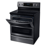 Samsung Black Stainless Steel Freestanding Electric Convection Range (5.9 Cu. Ft.) - NE59J7850WG/AC