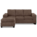 Fava Chaise Sofa - Light Brown