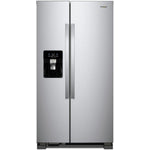 Whirlpool Stainless Steel Side-by-Side Refrigerator (25 Cu. Ft.) - WRS555SIHZ