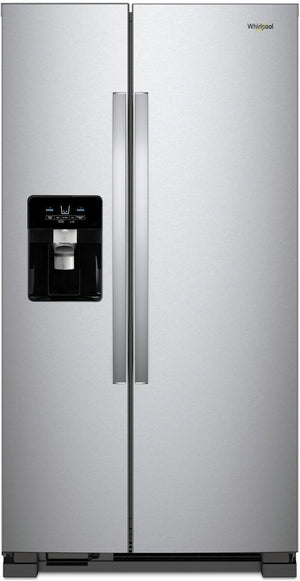 Whirlpool Stainless Steel Side-by-Side Refrigerator (25 Cu. Ft.) - WRS555SIHZ