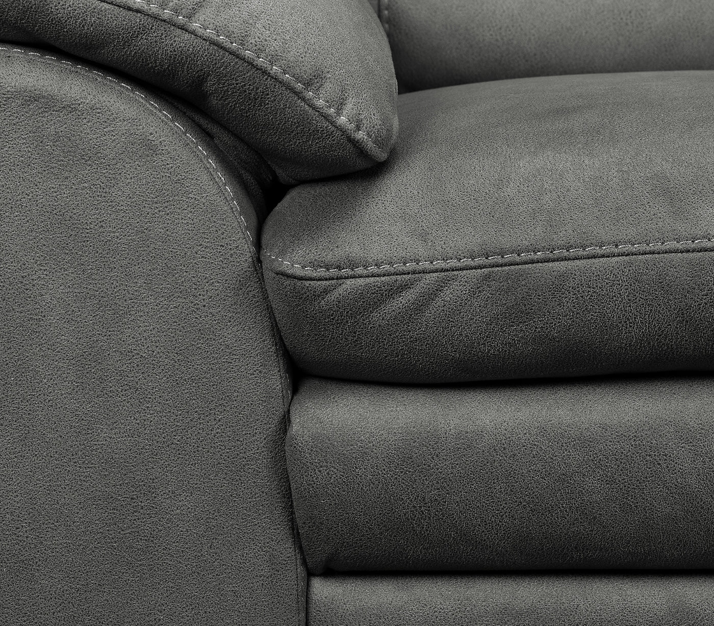 Kelleher Sofa and Loveseat Set - Charcoal