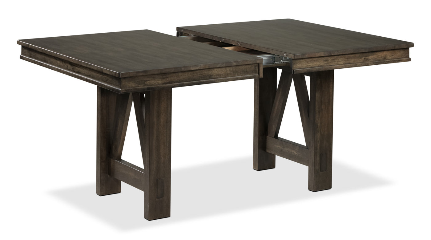 Thompson Extendable Dining Table - Dark Oak