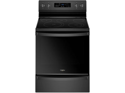 Whirlpool Black Freestanding Electric Convection Range (6.4 Cu. Ft.) - YWFE775H0HB