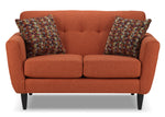 Cobra Loveseat - Orange